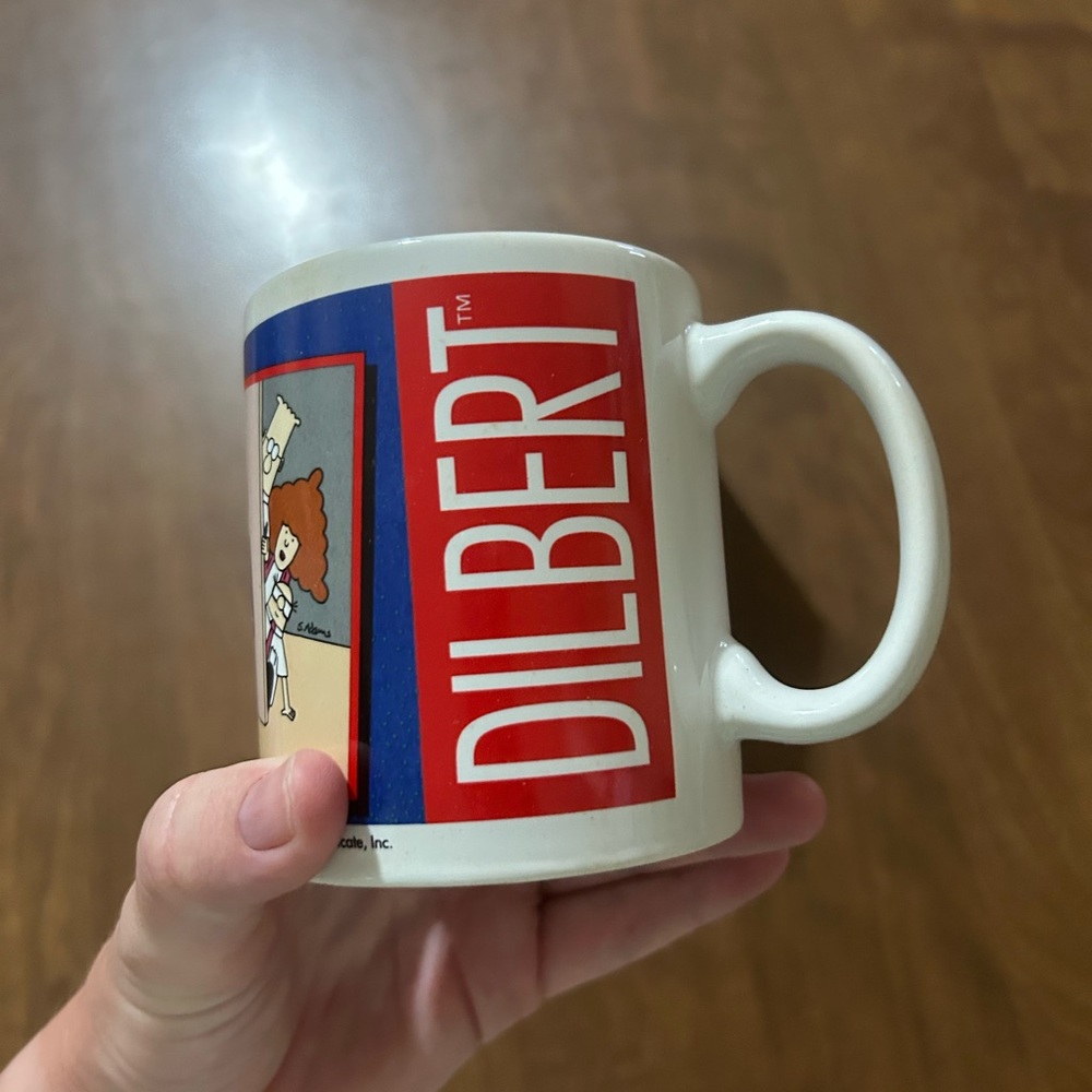 Vintage Dilbert mug/cup